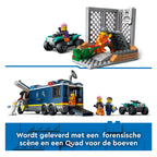 Lego 60418 city politielaboratorium in truck | 2 stuks