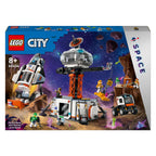 Lego city - ruimtebasis en raketlanceringsplatform constructiespeelgoed (60434)
