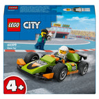 Lego city race wagen groen met 2 figuurtjes - 60399