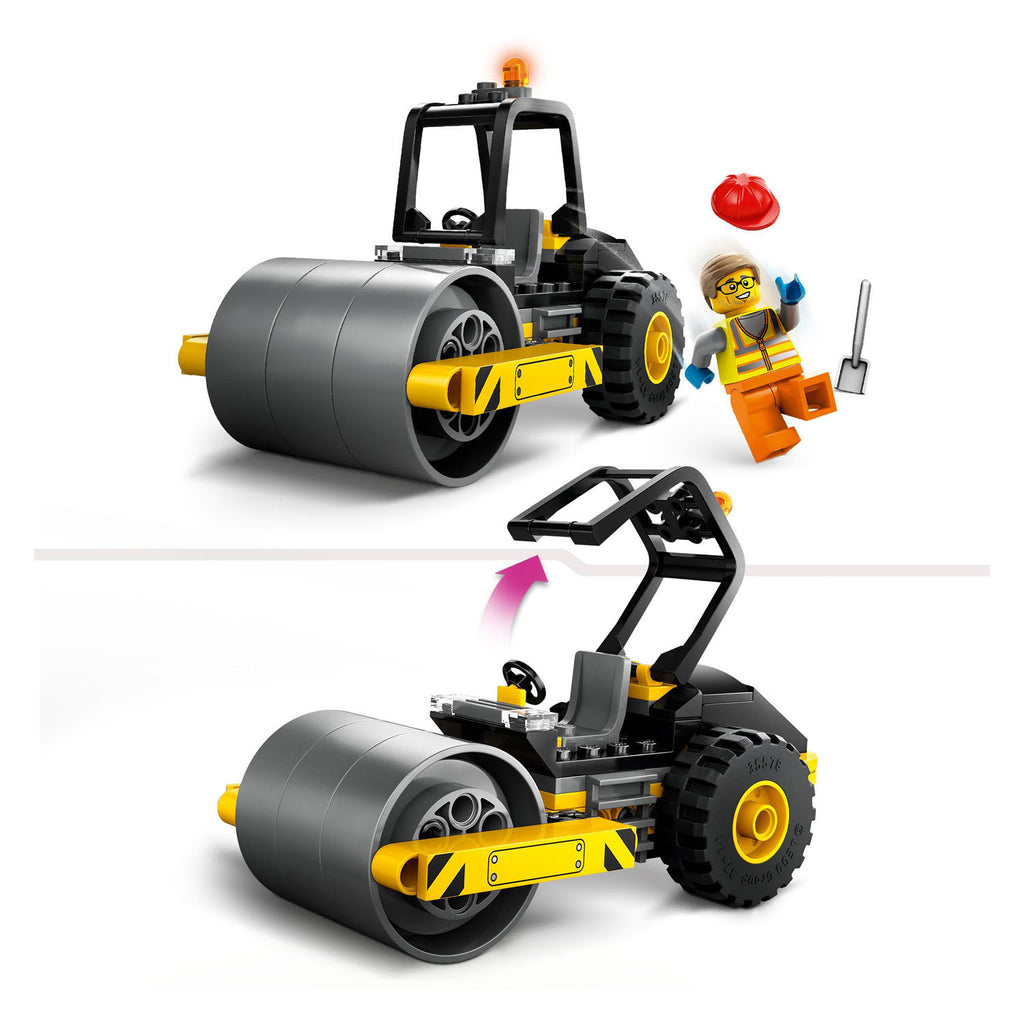 Lego city constructie stoomwals 60401