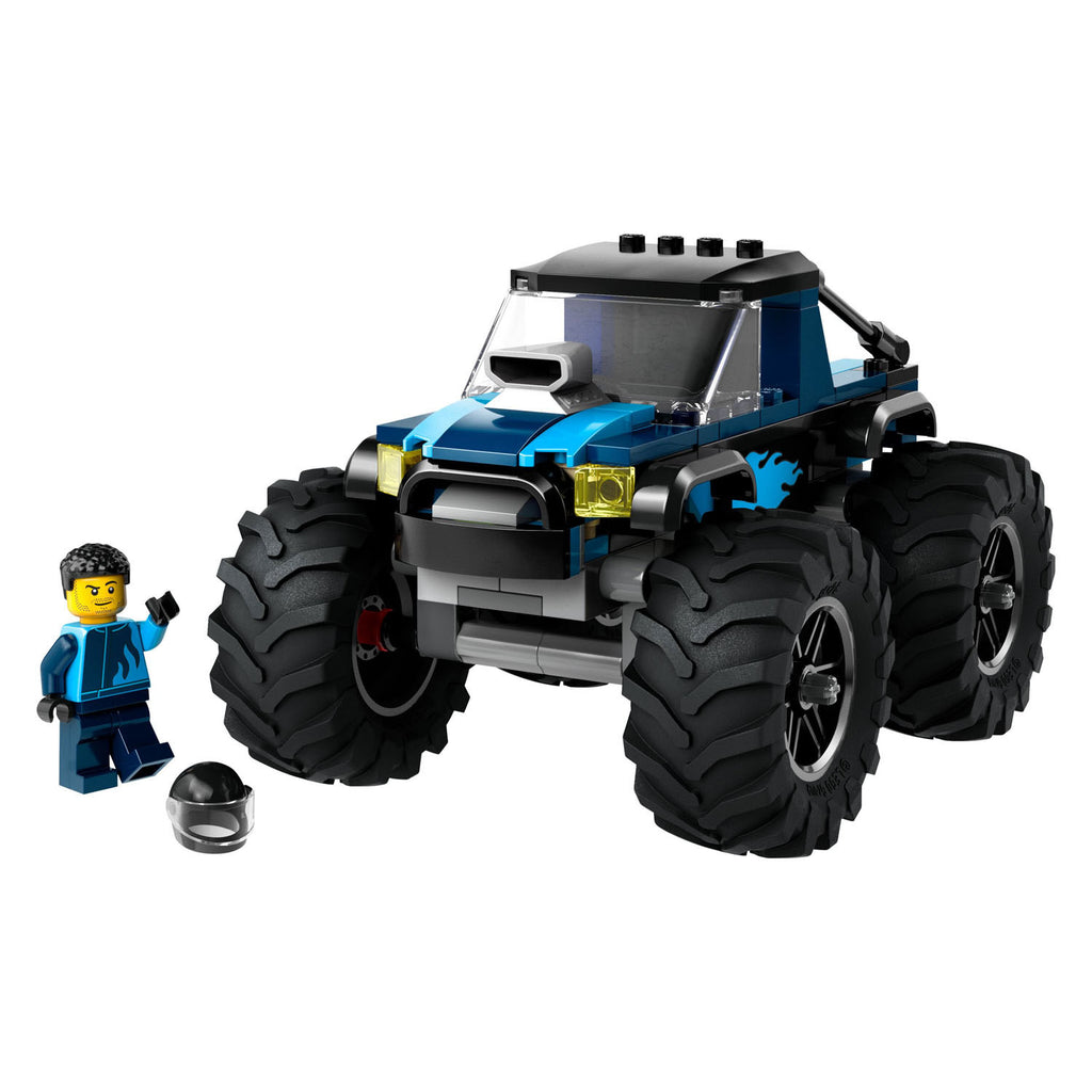 Lego city - blauwe monstertruck constructiespeelgoed (60402)
