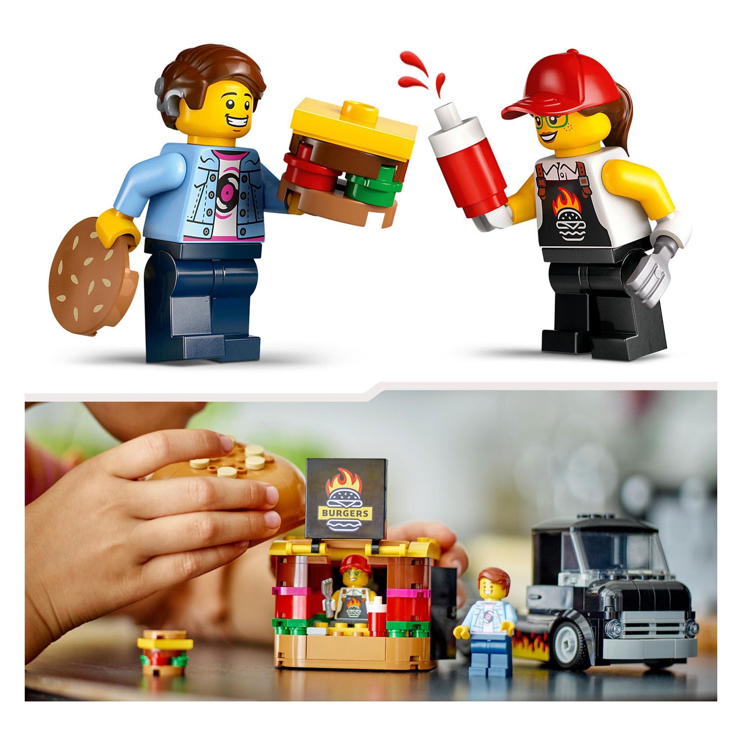 Lego city 60404 hamburgertruck