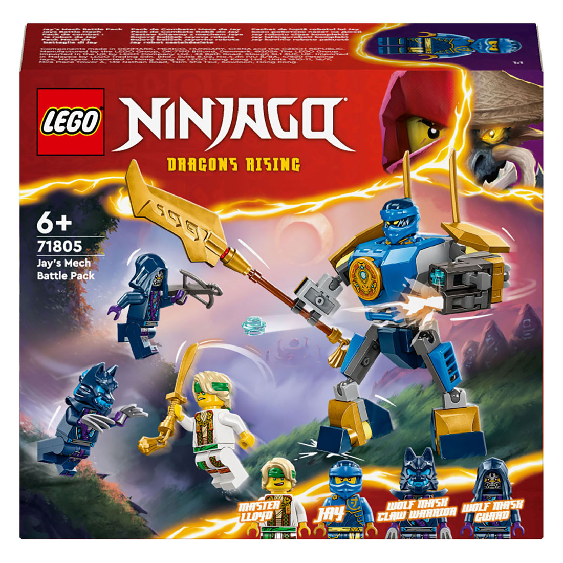 Lego ninjago 71805 jays mecha strijdpakket