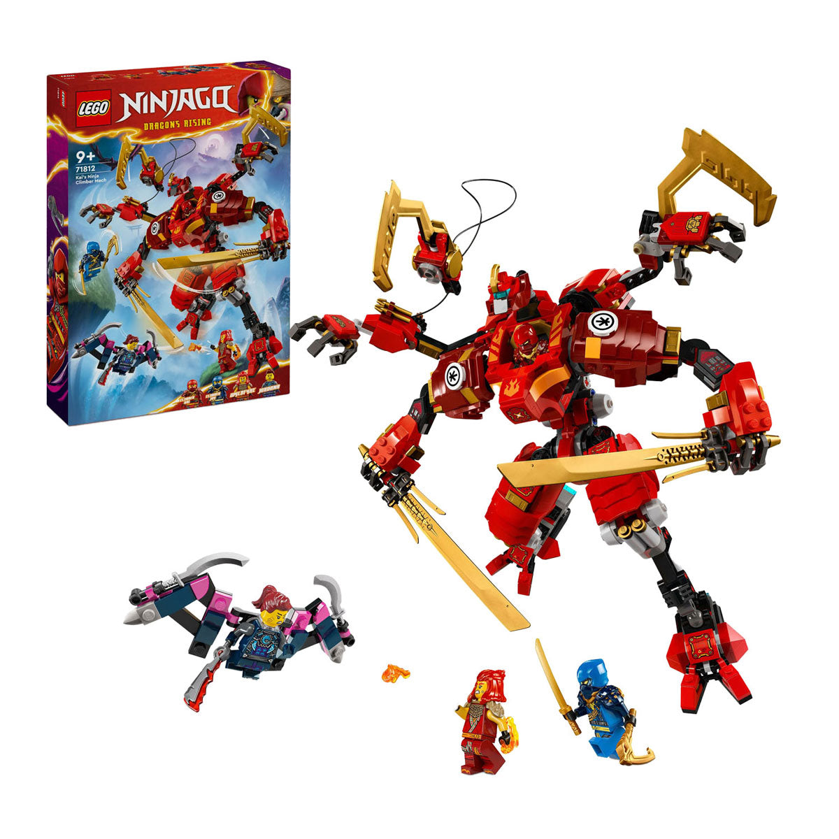 Lego 71812 ninjago kai's ninjaklimmecha