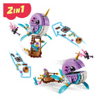 Lego dreamzzz - izzie's narwal-luchtballon constructiespeelgoed (71472)