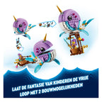 Lego dreamzzz - izzie's narwal-luchtballon constructiespeelgoed (71472)