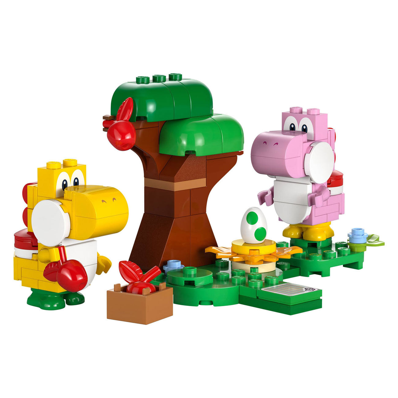 Lego 71428 super mario yoshi's egg cellent forest