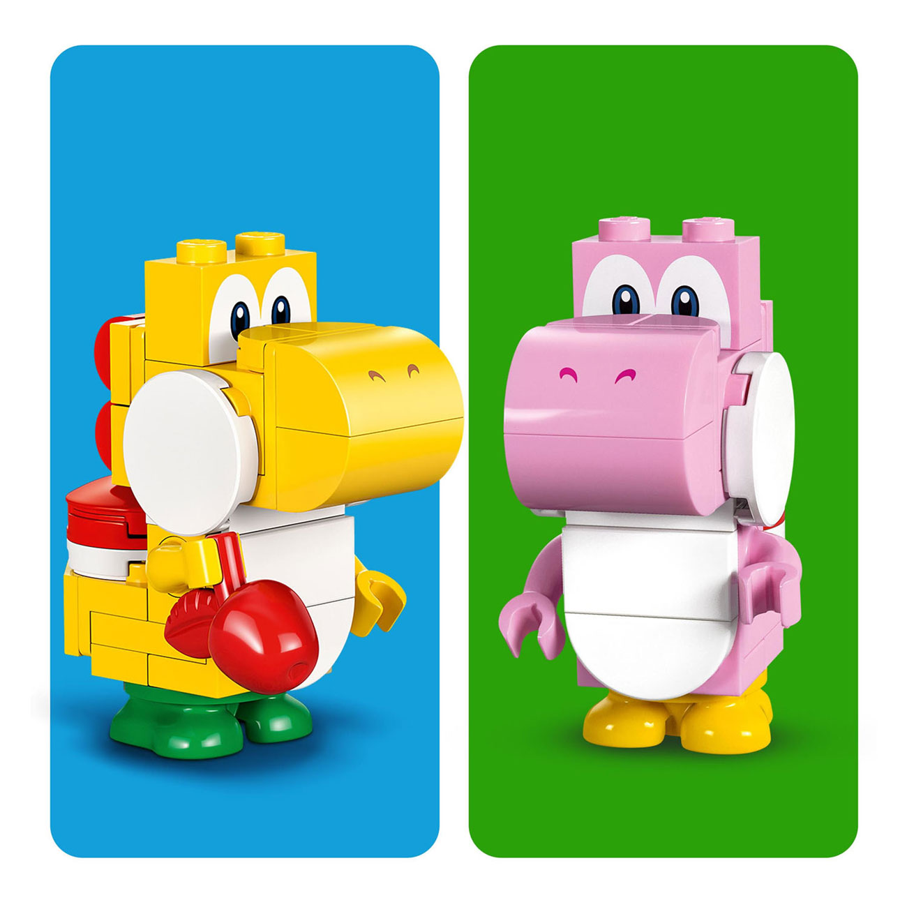 Lego 71428 super mario yoshi's egg cellent forest