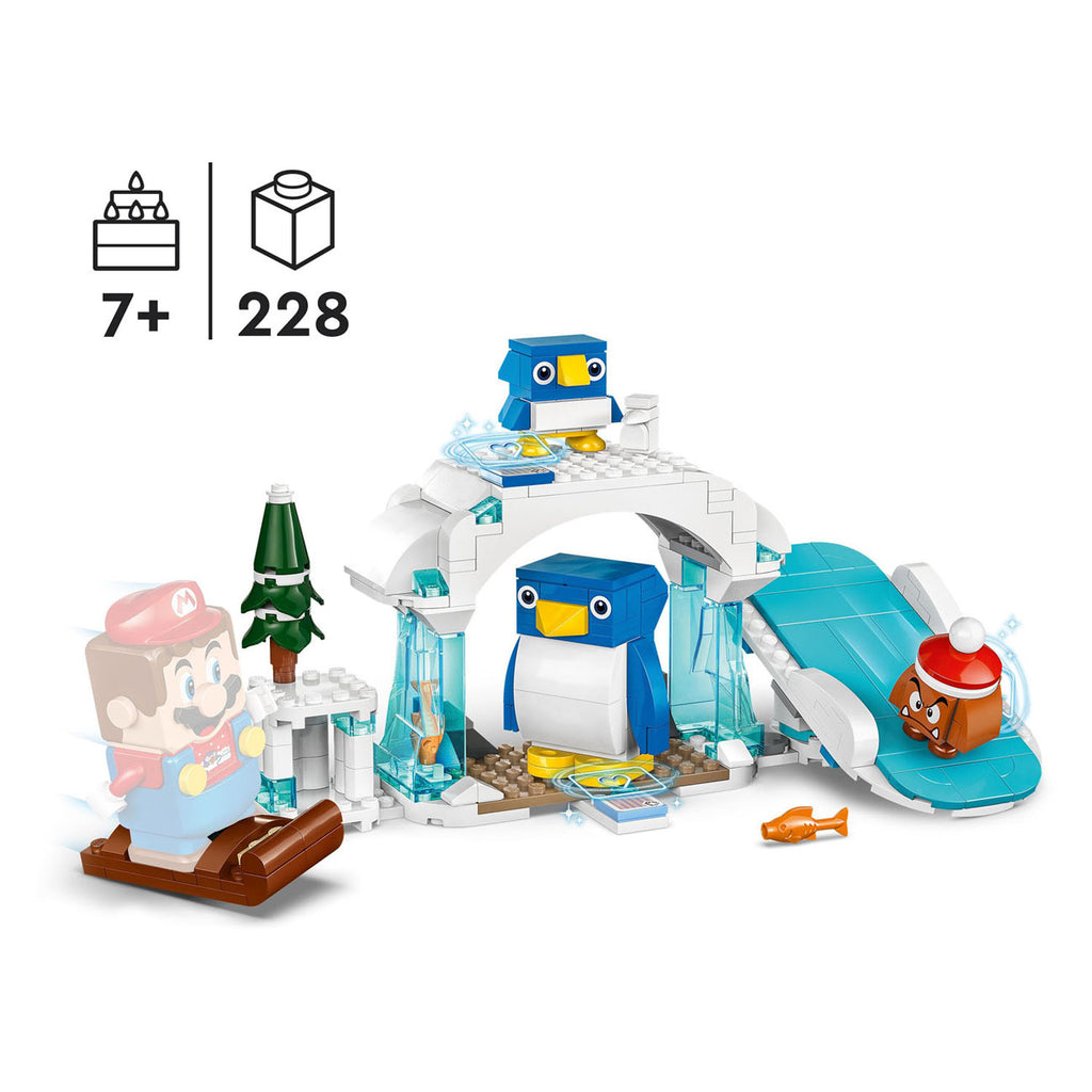 Lego LEGO Super Mario 71430 Uitbreidingsset: Sneeuwavontuur met Penguin en Familie