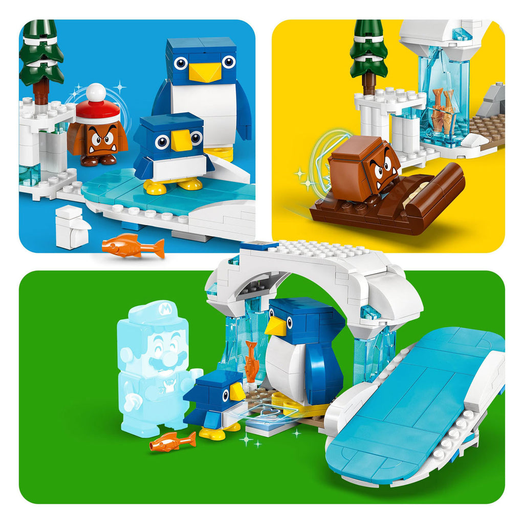 Lego LEGO Super Mario 71430 Uitbreidingsset: Sneeuwavontuur met Penguin en Familie