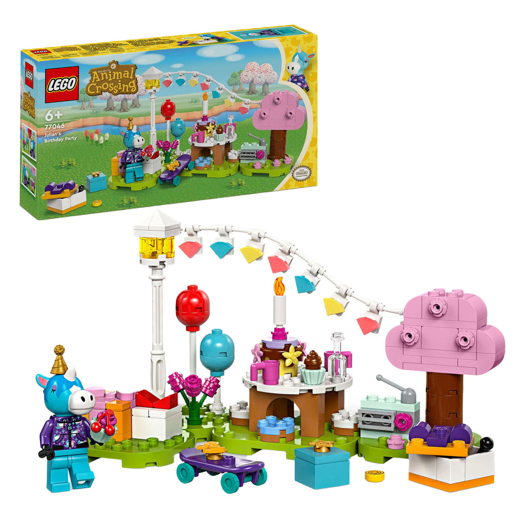 Lego animal crossing 77046 julian #039;s birthday party