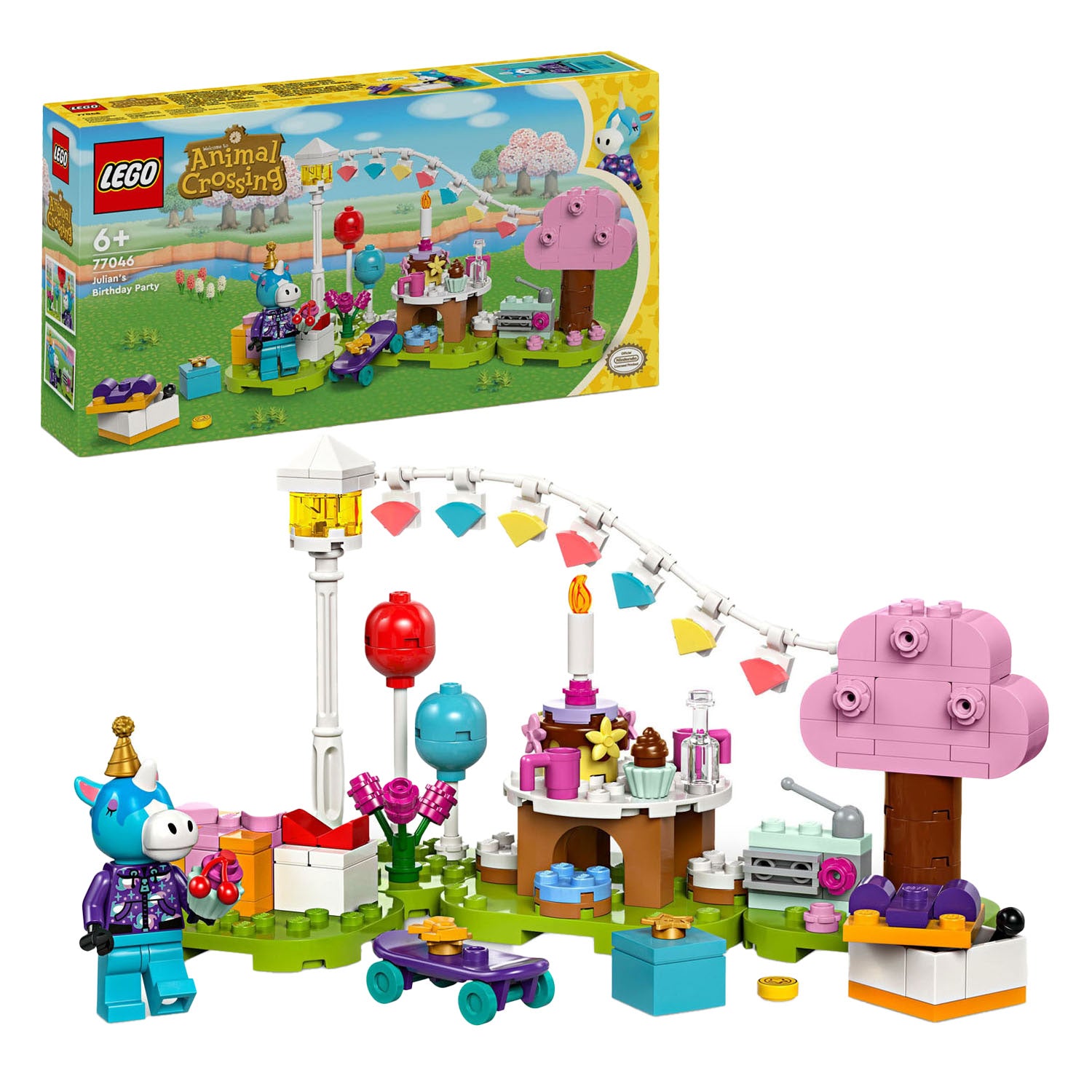 Lego animal crossing 77046 julian #039;s birthday party