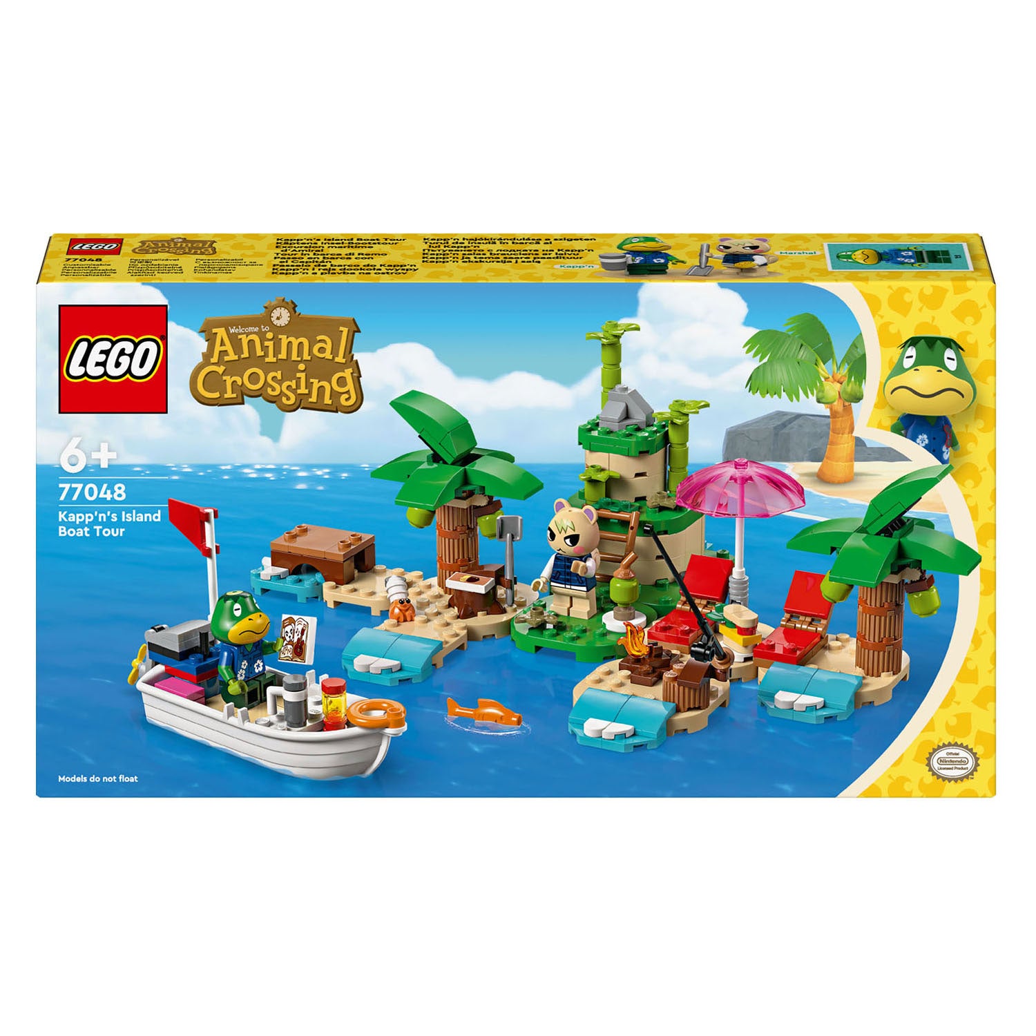 Lego 77048 animal crossing kapp'ns eilandrondvaart