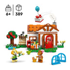 Lego 77049 animal crossing isabelle op visite