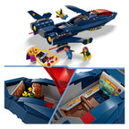 Lego super heroes 76281 x-men x-jet