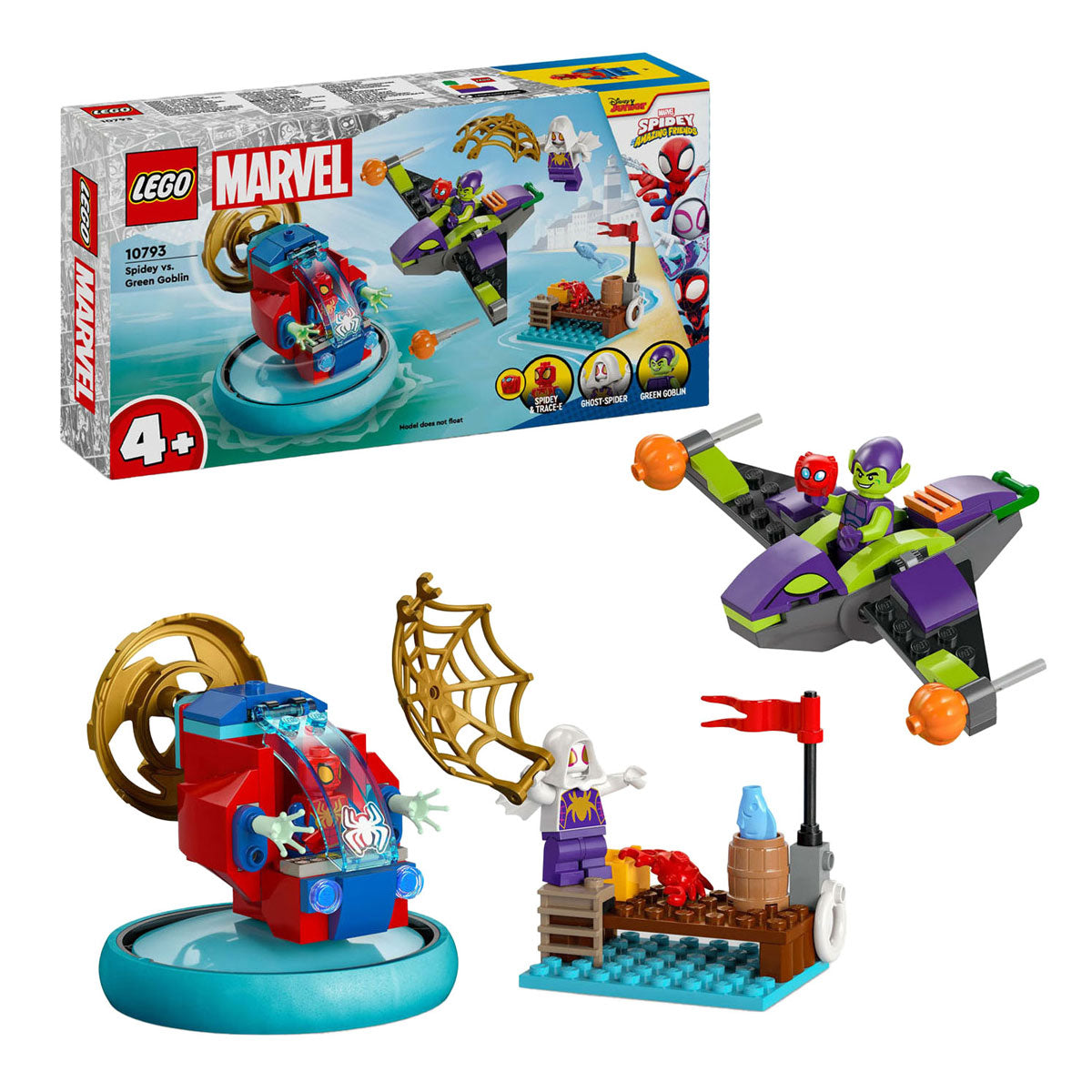 Lego marvel 10793 spidey vs green goblin