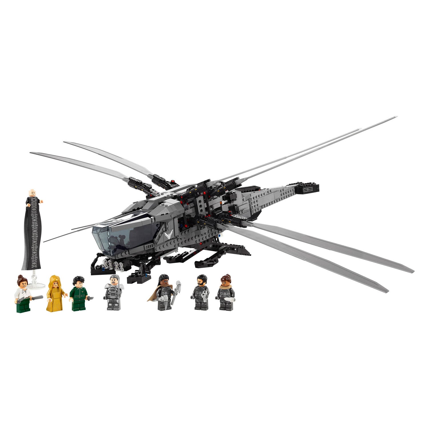 Lego icons - dune atreides royal ornithopter constructiespeelgoed (10327)
