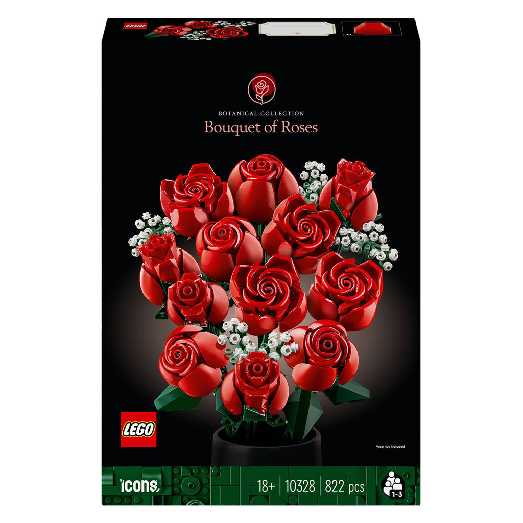 Lego icons 10328 botanical rozenboeket