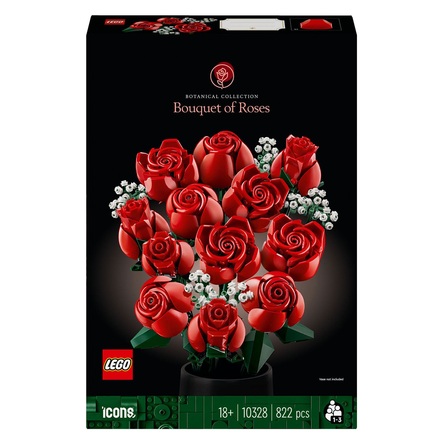 Lego icons 10328 botanical rozenboeket