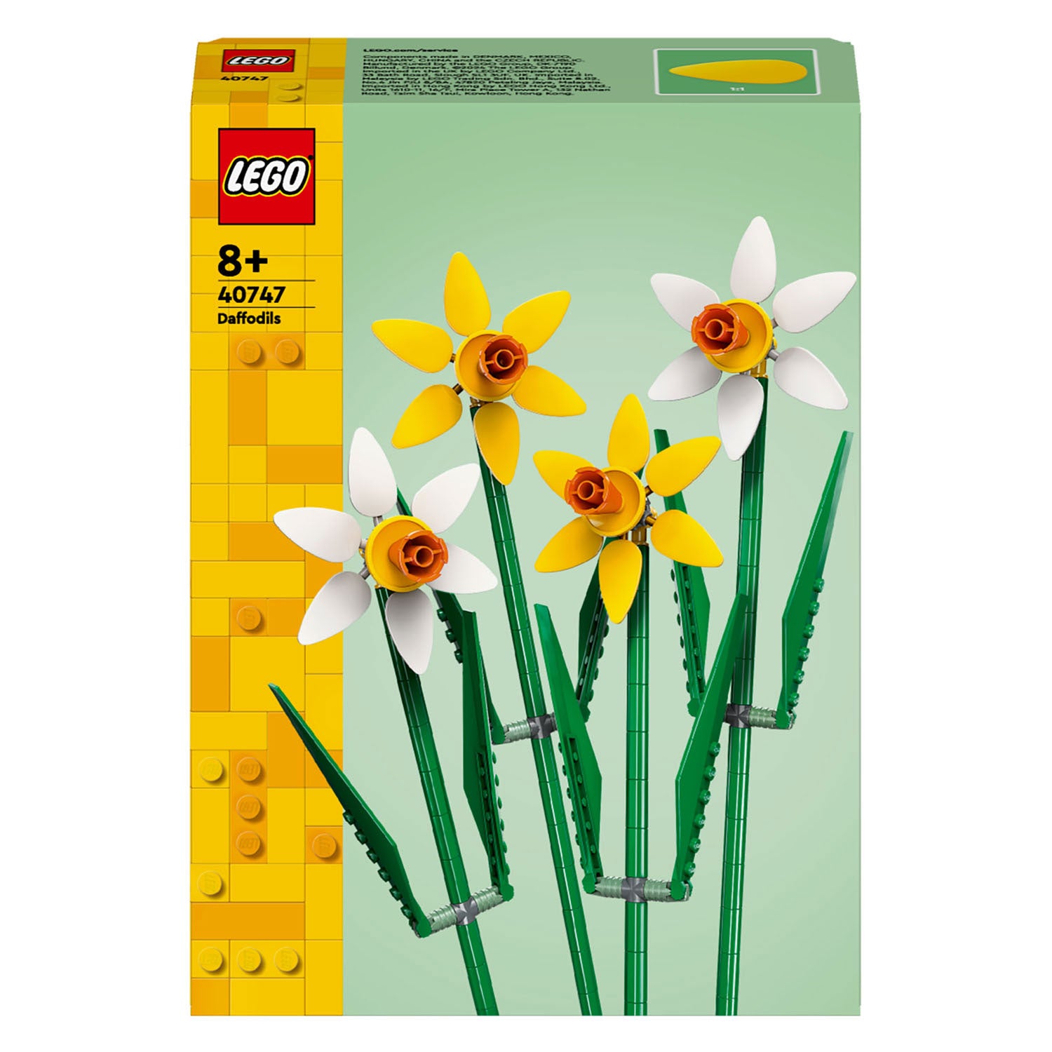 Lego botanical collection - narcissen constructiespeelgoed (40747)