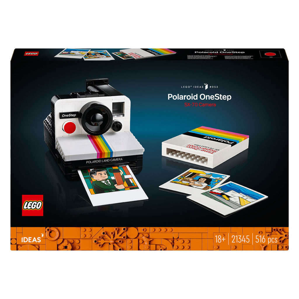 Lego ideas polaroid onestep sx-70 camera constructiespeelgoed (21345)