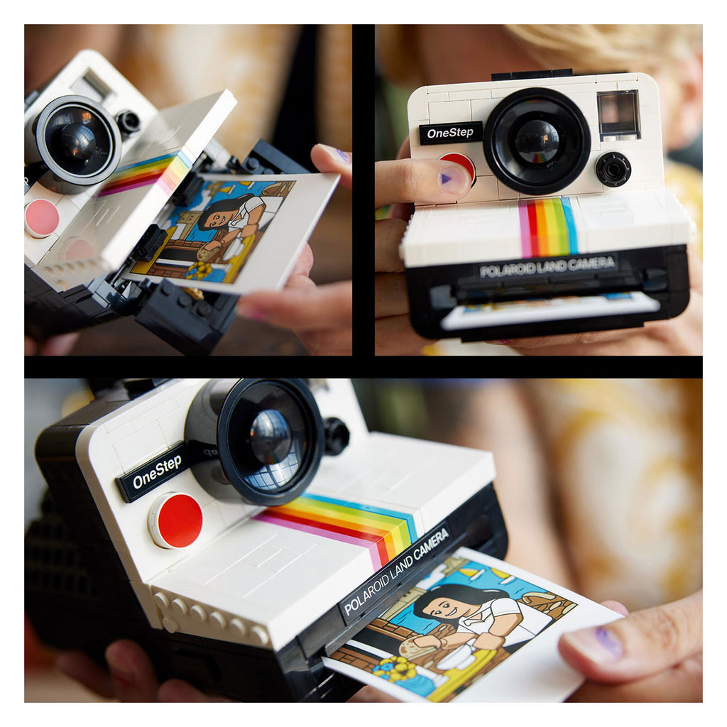Lego ideas polaroid onestep sx-70 camera constructiespeelgoed (21345)