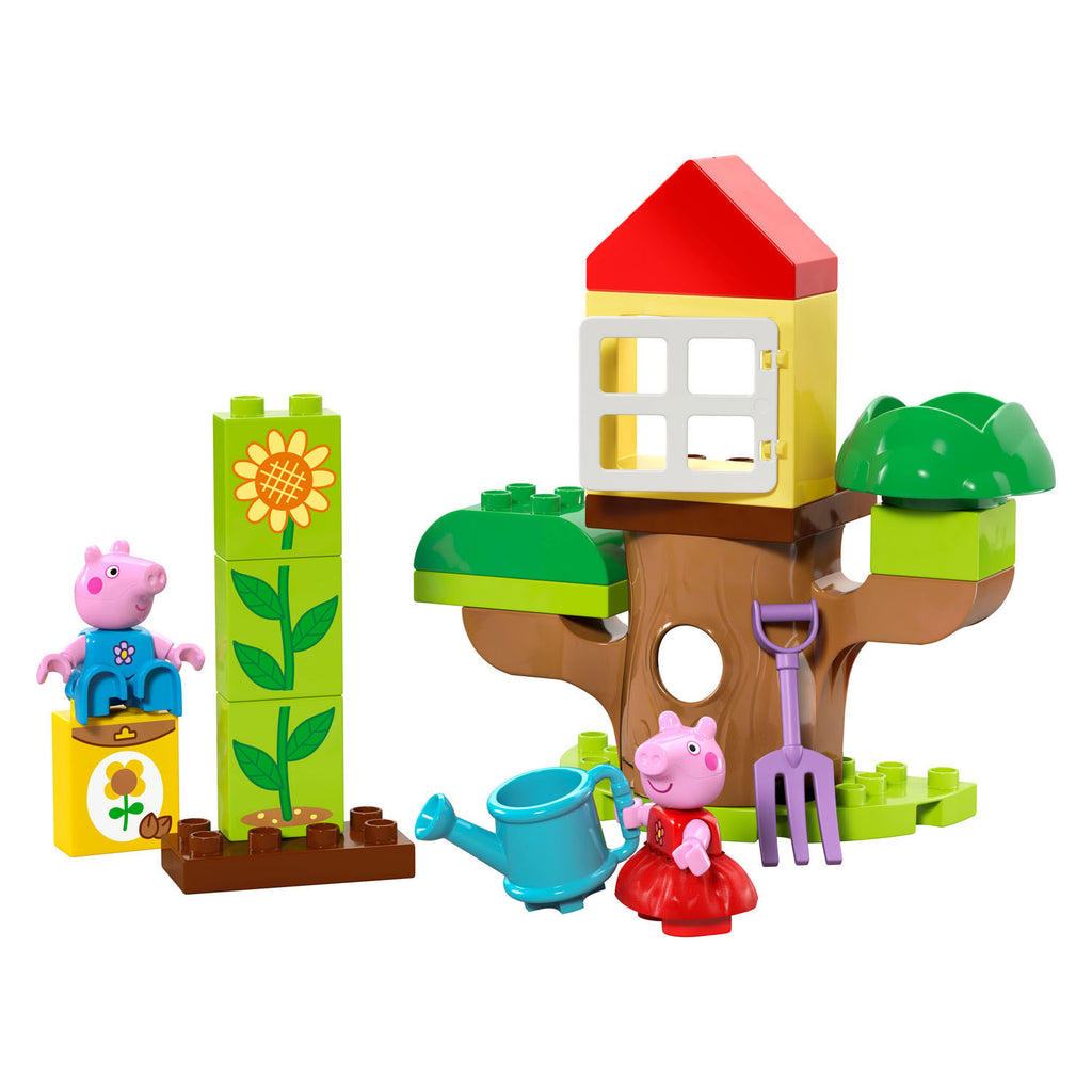 Lego duplo - peppa big tuin en boomhut constructiespeelgoed (10431)