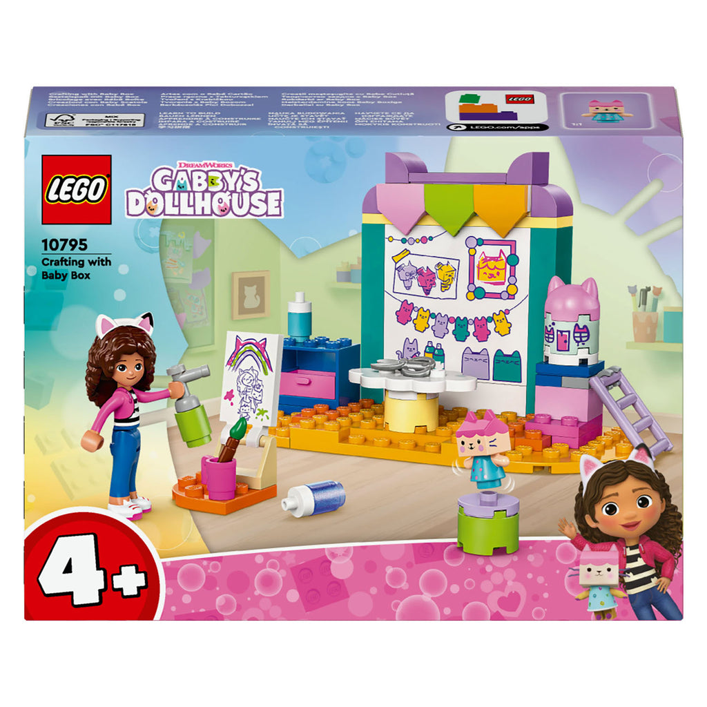 Lego 10795 gabby's dollhouse knutselen met babykit