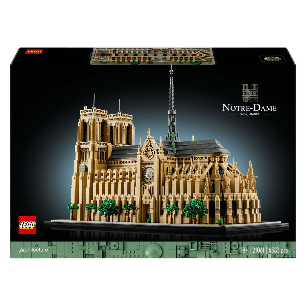 Lego architecture - notre-dame van parijs constructiespeelgoed (21061)