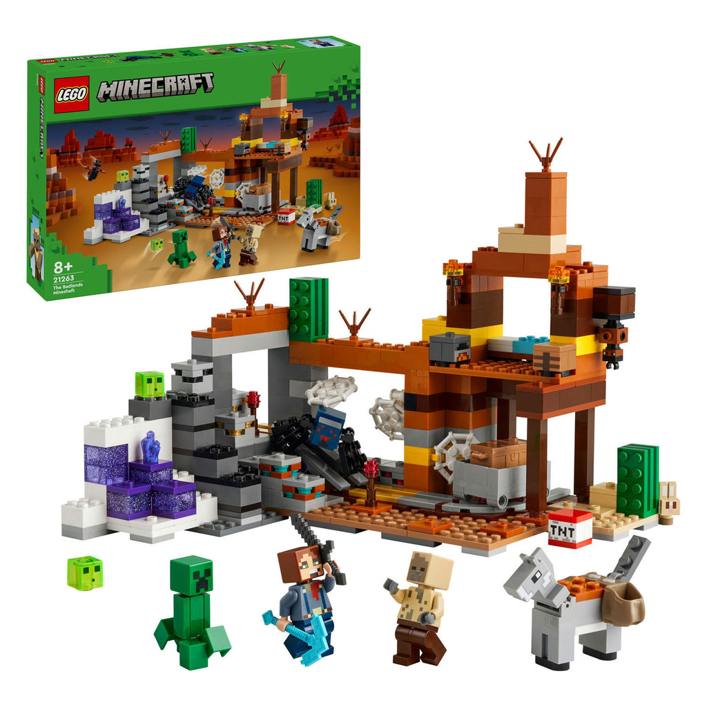 Lego 21263 minecraft de woestenijmijnschacht