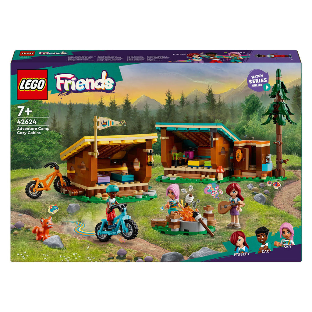 Lego 42624 friends avonturenkamp knusse boshutten