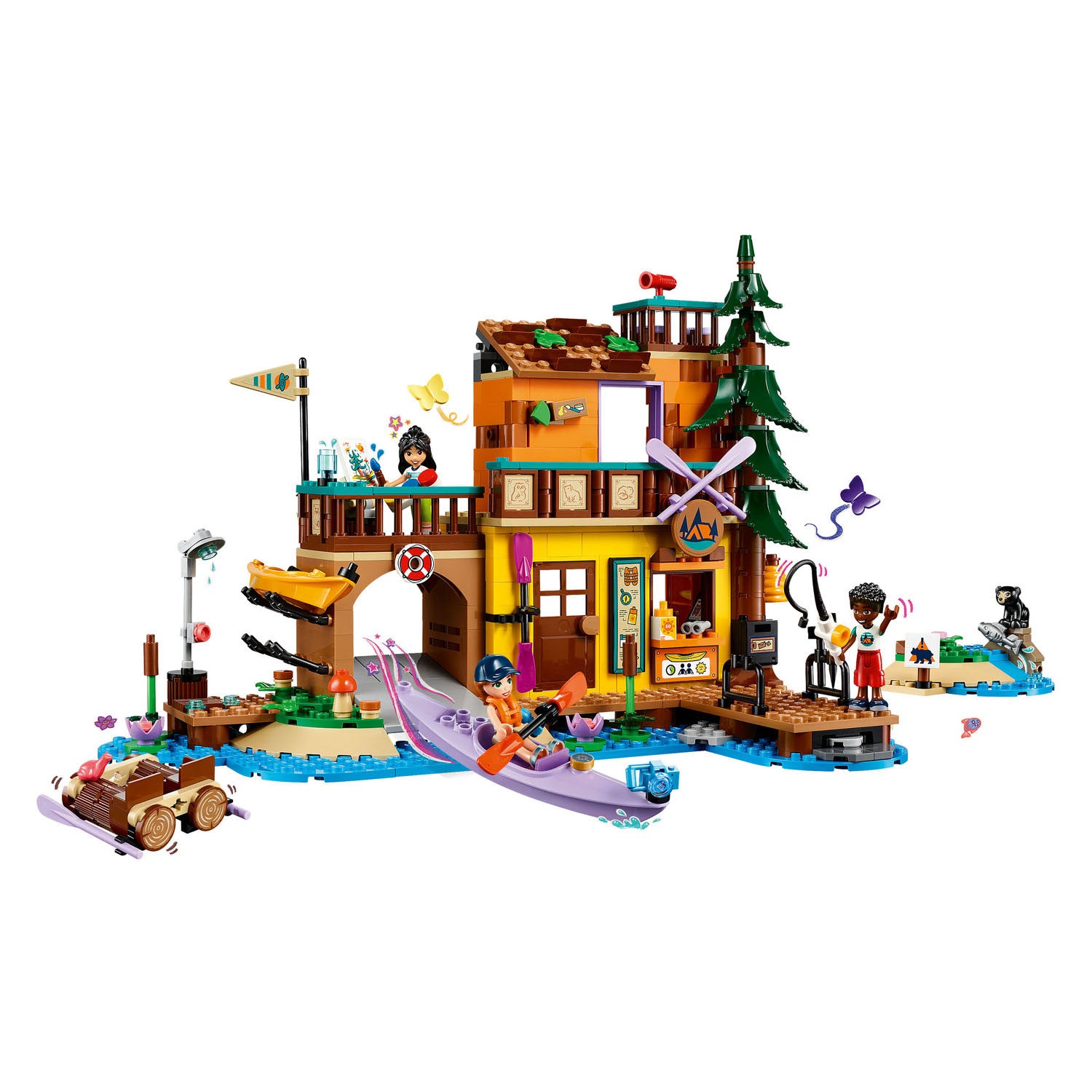 Lego 42626 friends avonturenkamp watersporten