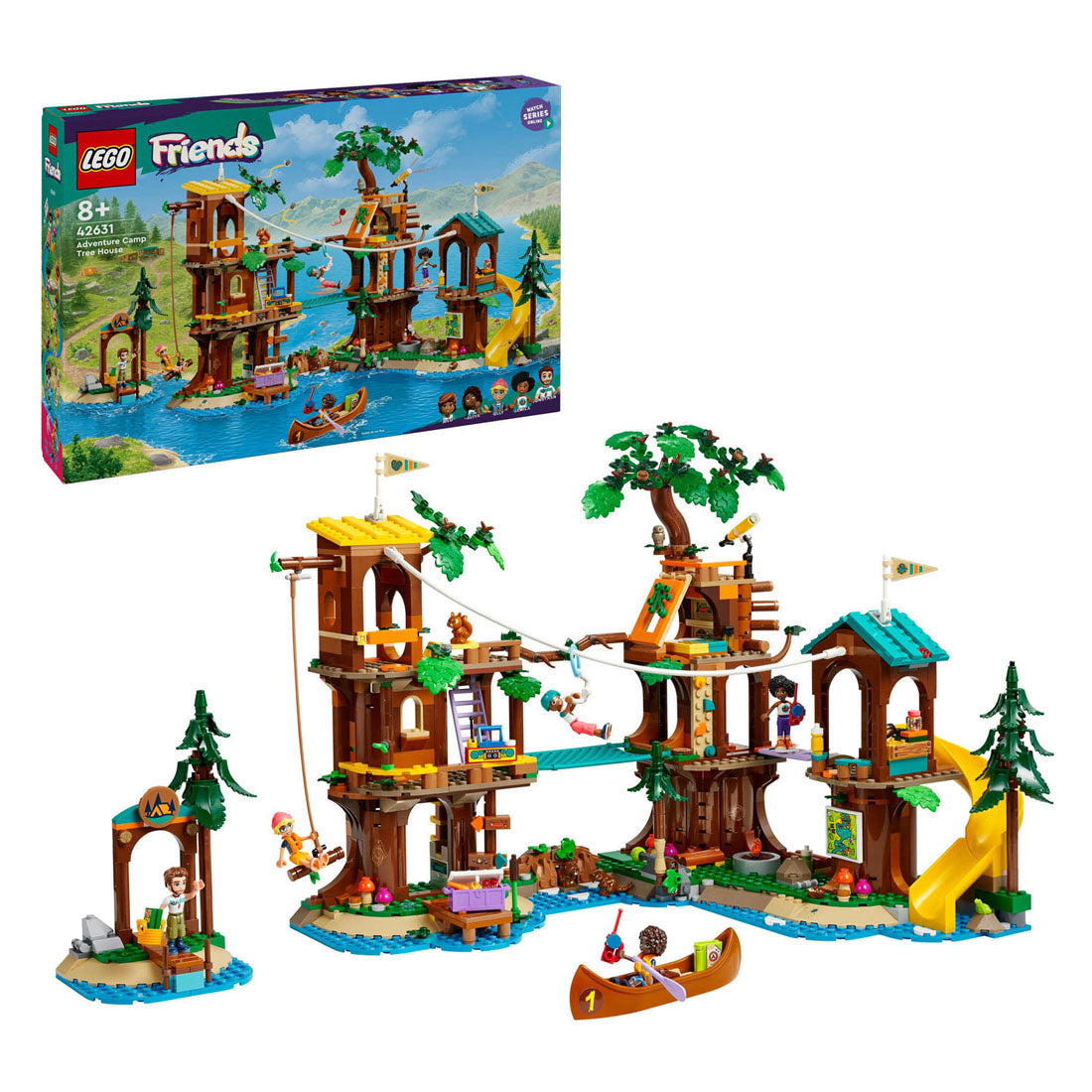 Lego friends 42631 avonturenkamp boomhut