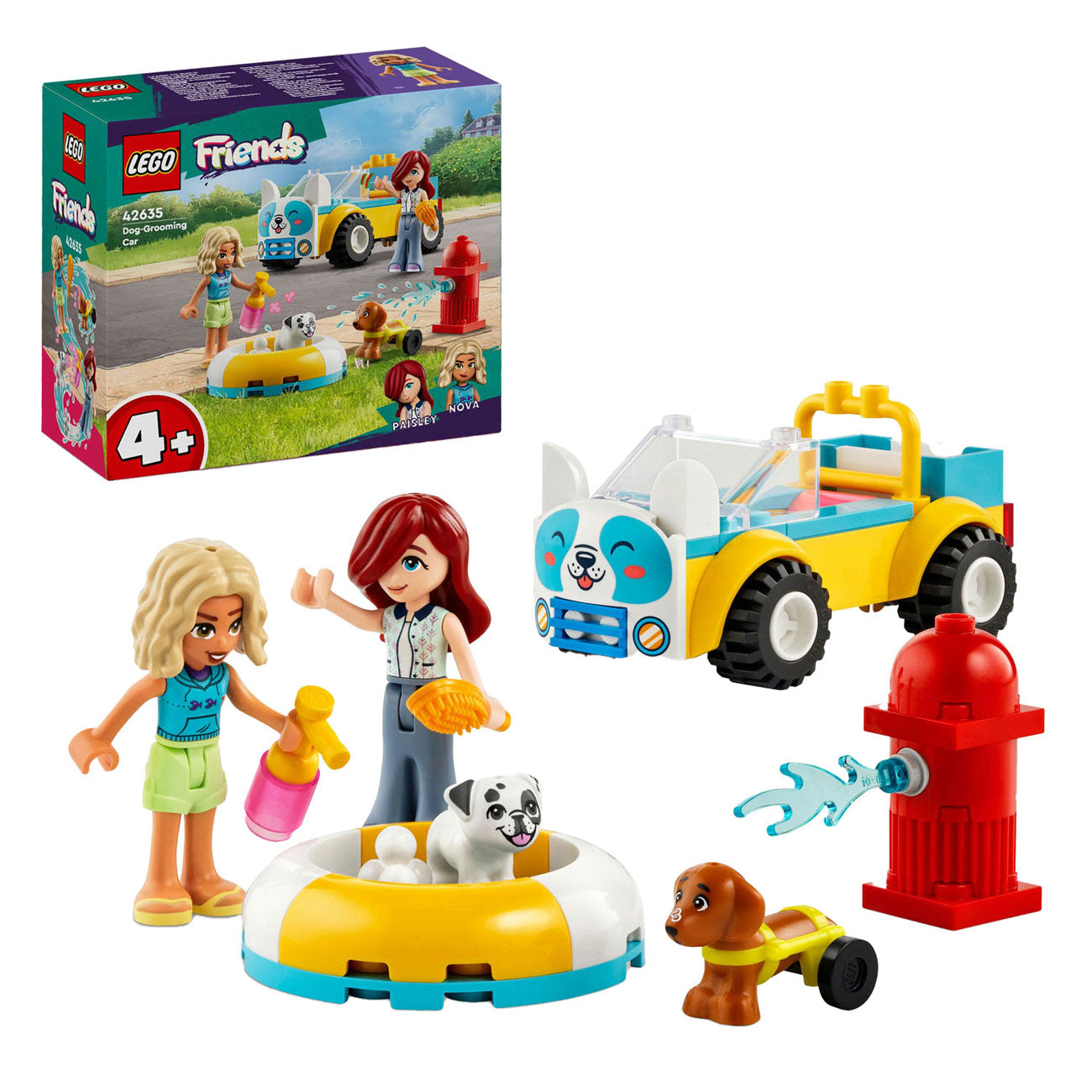 Lego friends honden verzorgingswagen - 42635