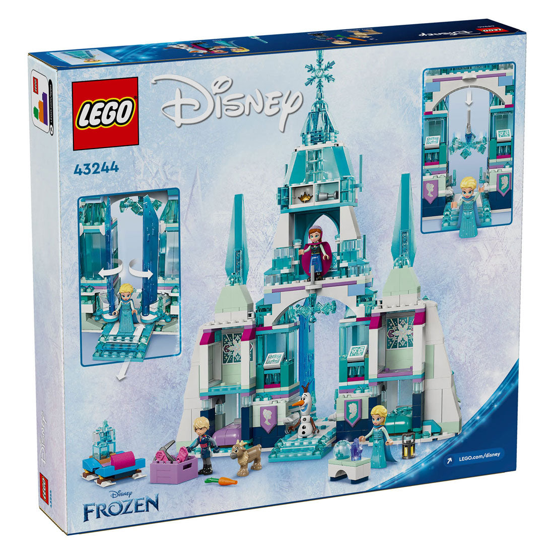 Disney lego princess 43244 elsa's ijspaleis