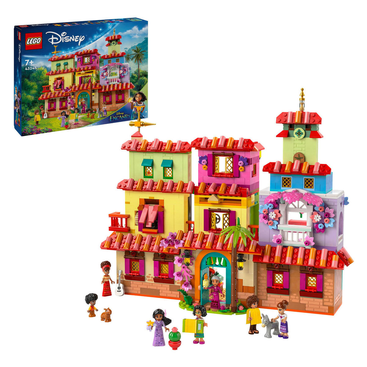 Lego disney princess - het magische huis van de familie madrigal constructiespeelgoed (43245)