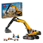 Lego city - gele graafmachine constructiespeelgoed (60420)