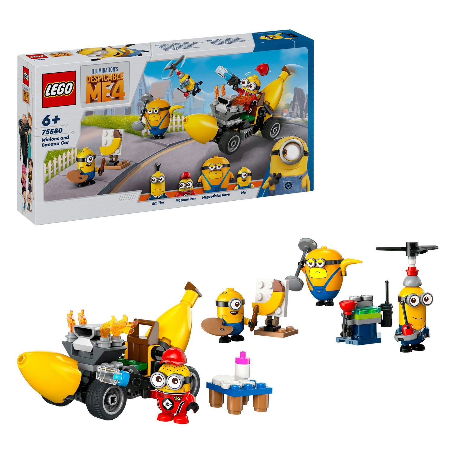Lego 75580 minions en bananenauto