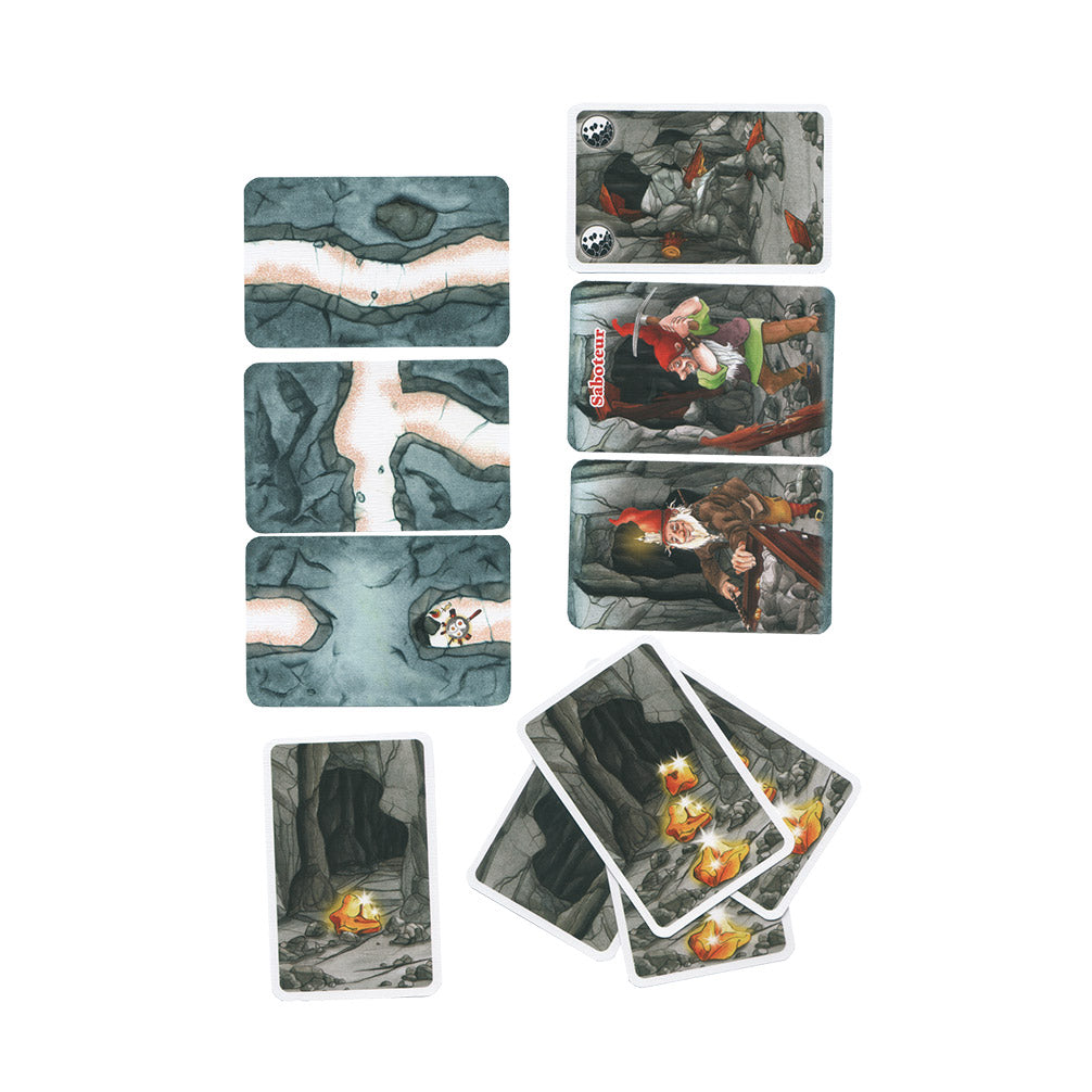 999games 999 games saboteur kaartspel (nederlands, 3-10 spelers, 30 minuten, vanaf 8 spelers)
