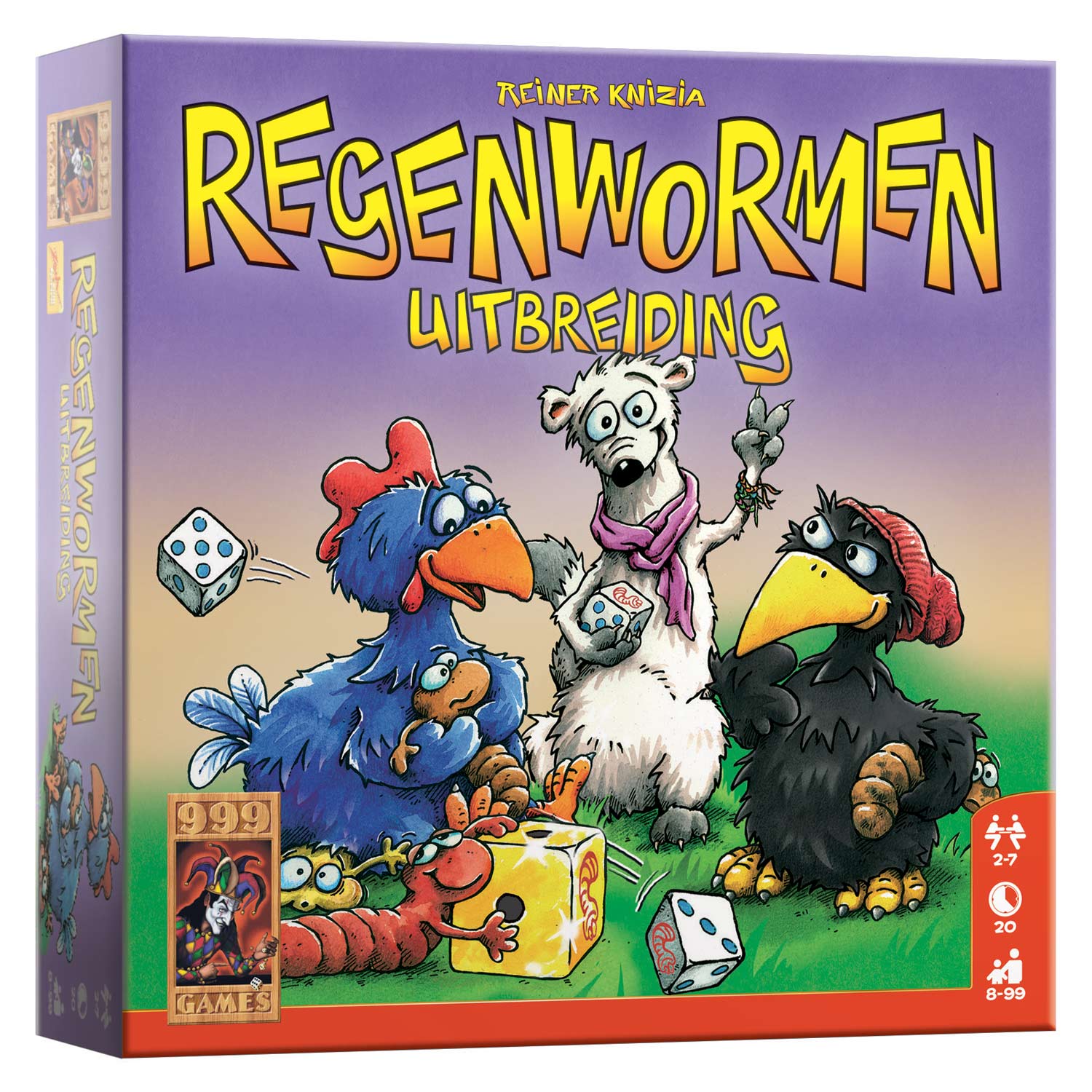999games 999 games regenwormen uitbreiding