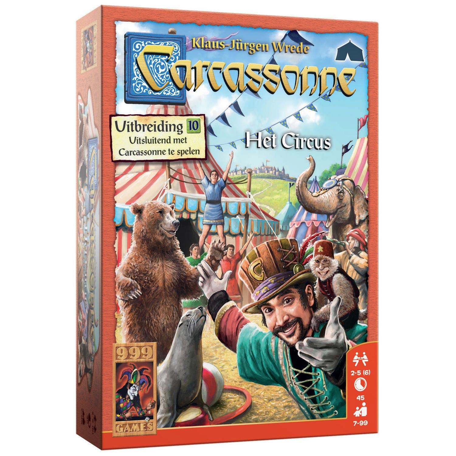 999games 999 games carcassonne het circus