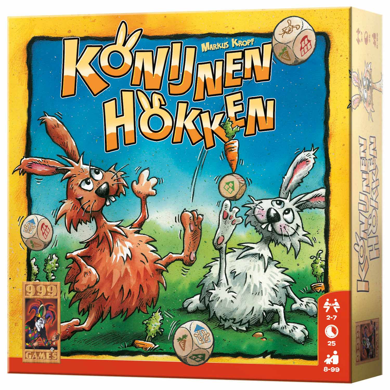 999games 999 konijnen hokken dobbelspel
