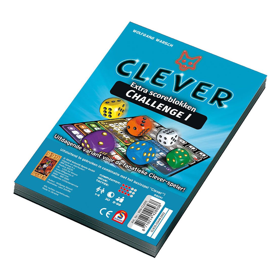 999games 999 games scoreblokken clever challenge