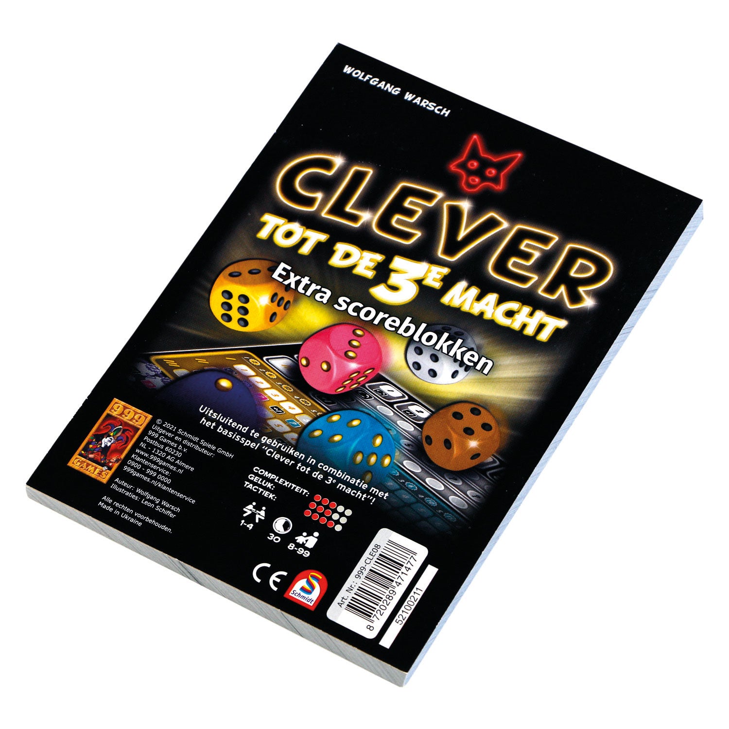 999games clever tot de 3e macht scoreblokken