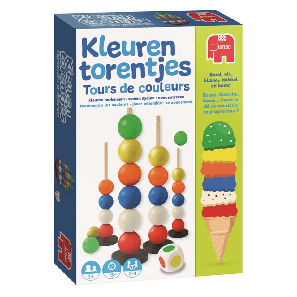 Jumbo kleurentorentjes