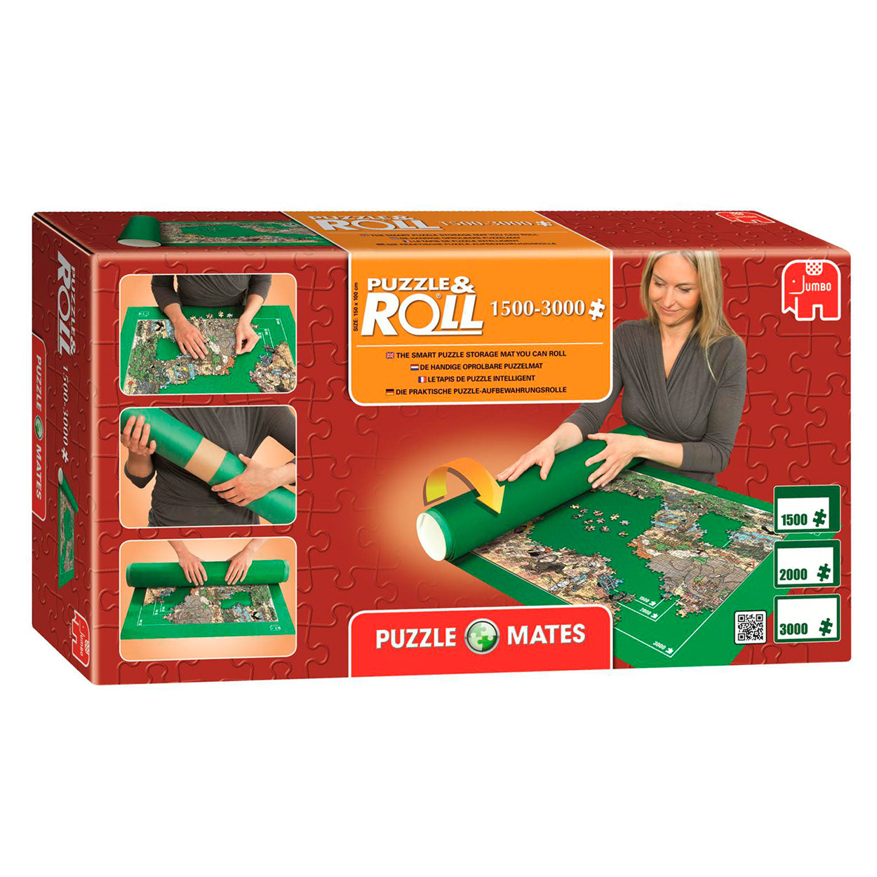 Jumbo puzzel mates puzzel rolmat 1500 - 3000st.