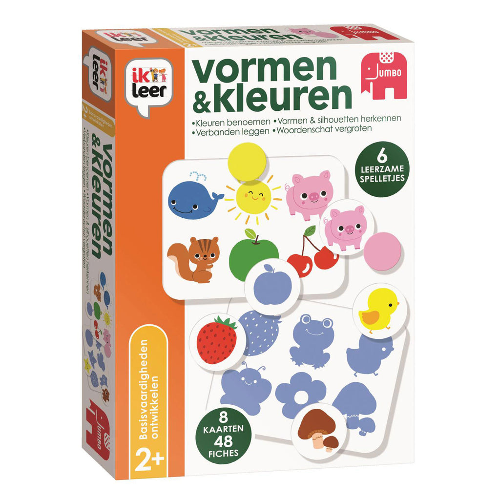 Jumbo ik leer vormen en kleuren educatief spel