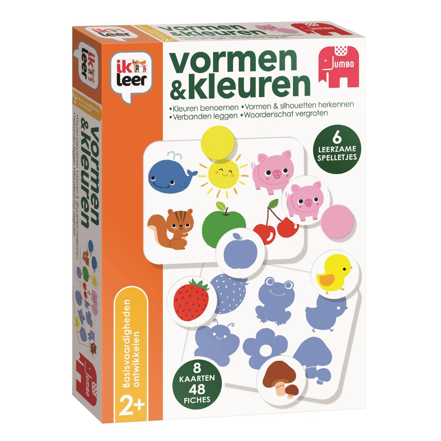Jumbo ik leer vormen en kleuren educatief spel