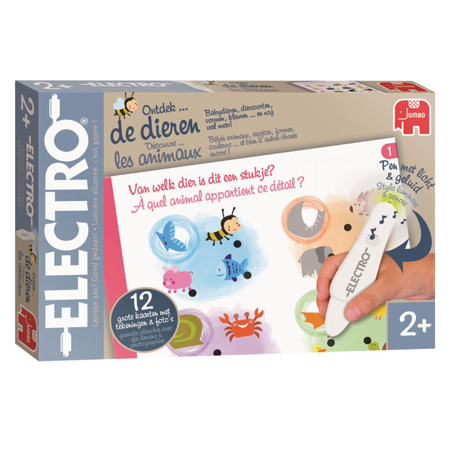 Jumbo electro wonderpen ontdek de dieren