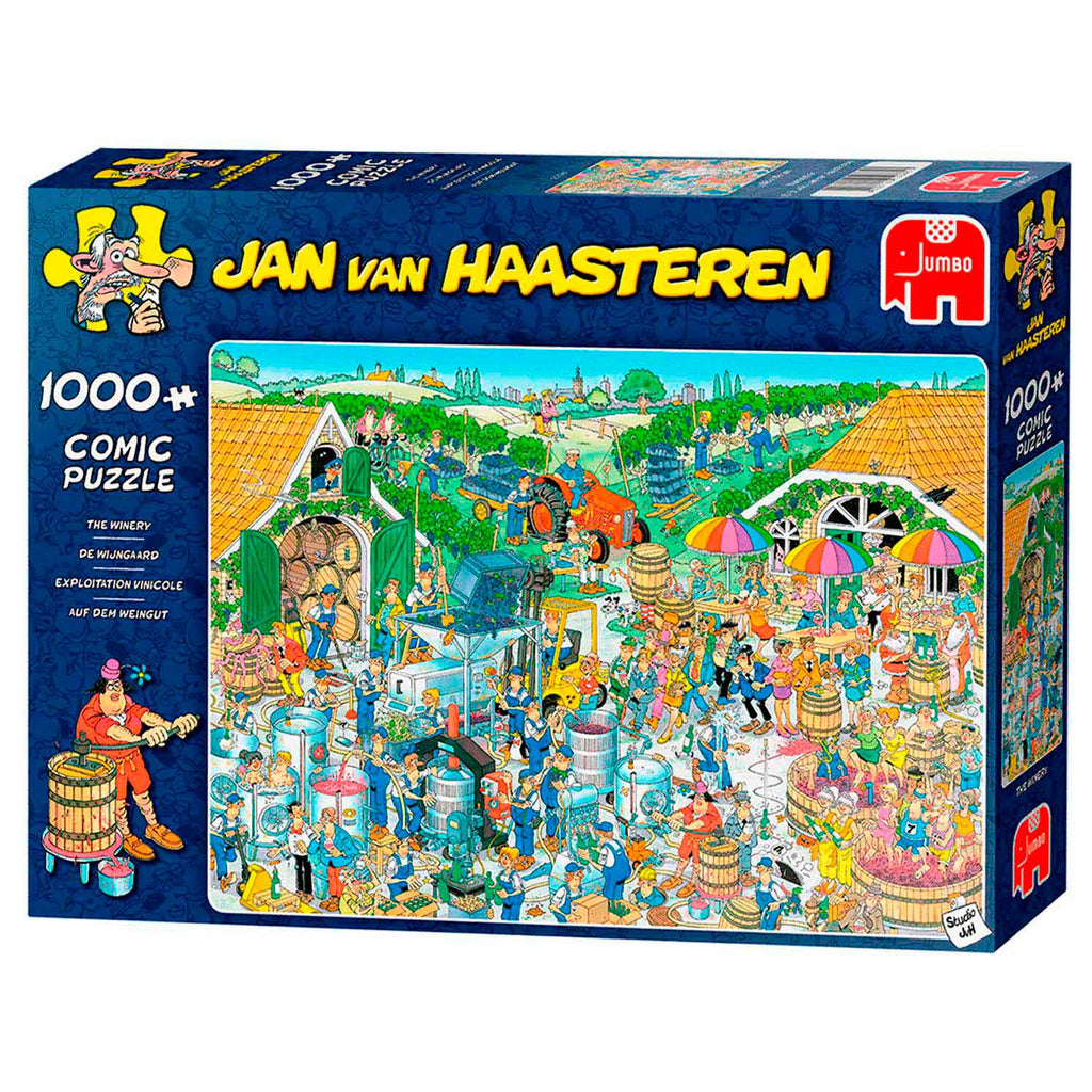 Jumbo puzzel jvh de wijngaard 1000pcs